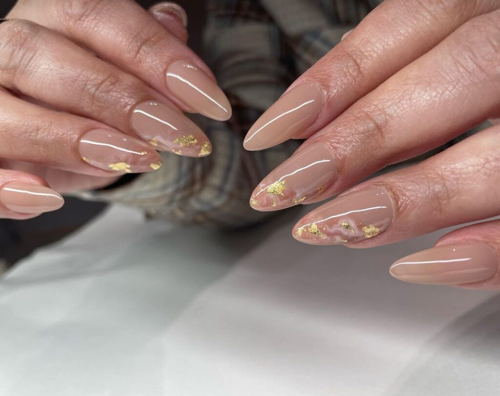 Nude Nail Design