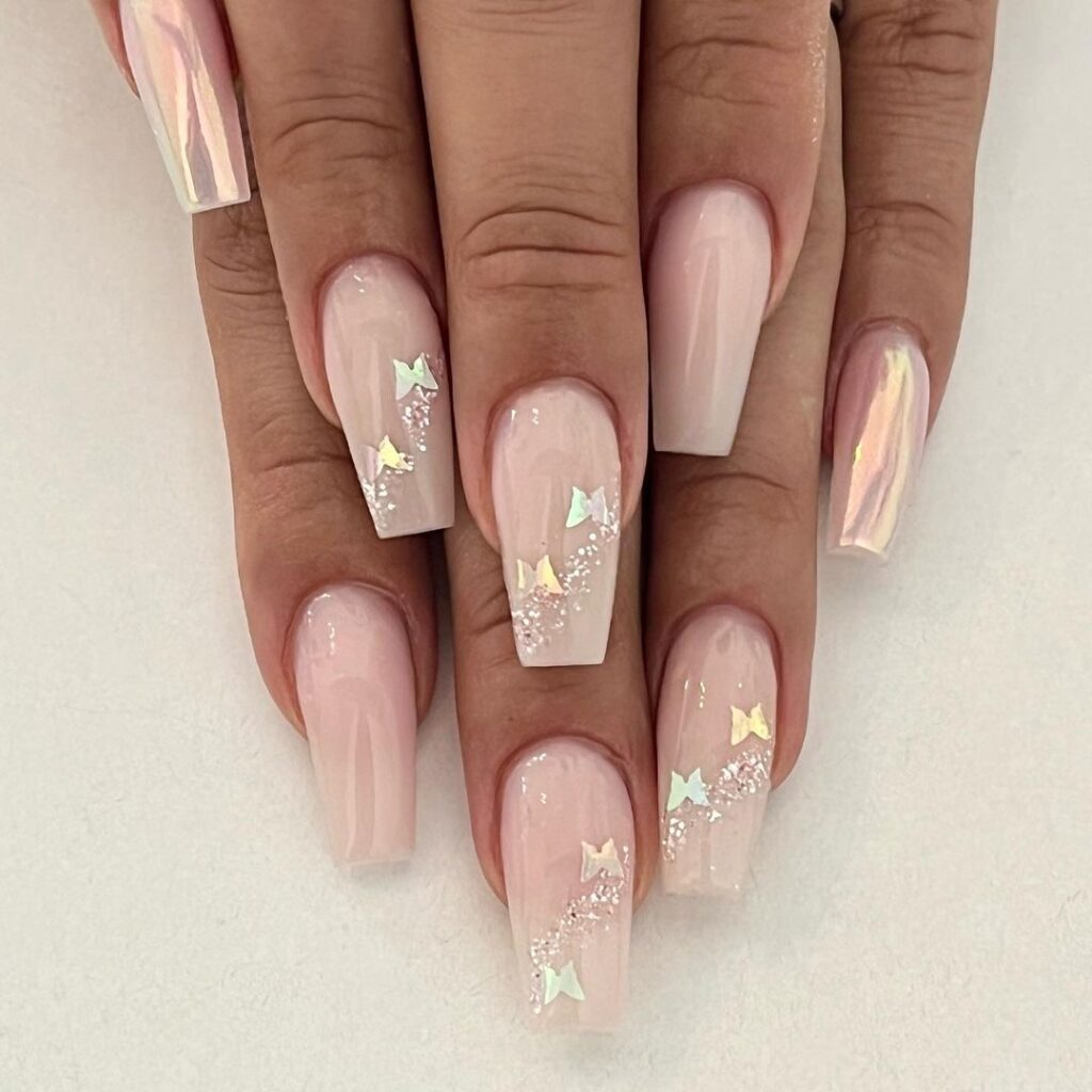 Nude Nail Design