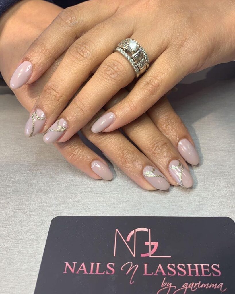 Short Nude Nail Designs