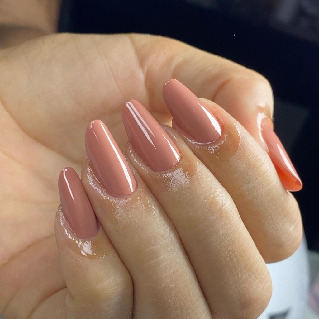 Nude Pink Nails