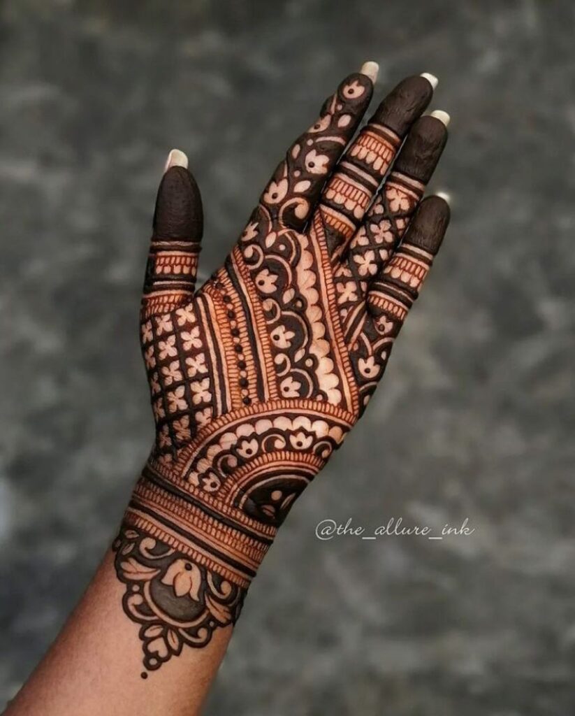 Beautiful Henna Mehndi Designs For Back Hands - Fashion Beauty Mehndi  Jewellery Blouse Design