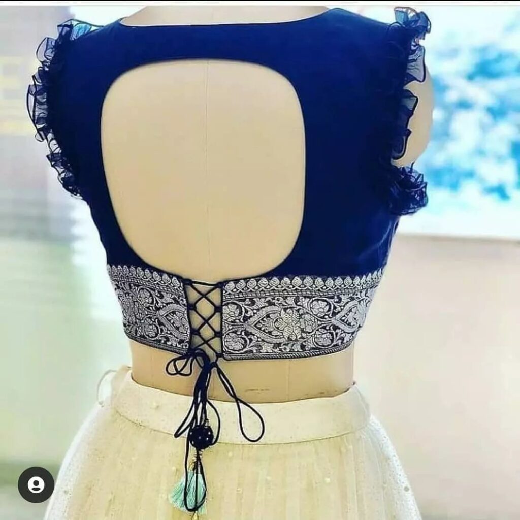 Backless Blouse Designs