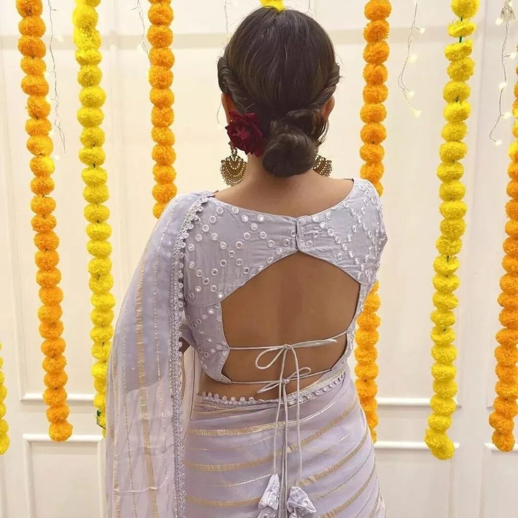 Backless Blouse Designs