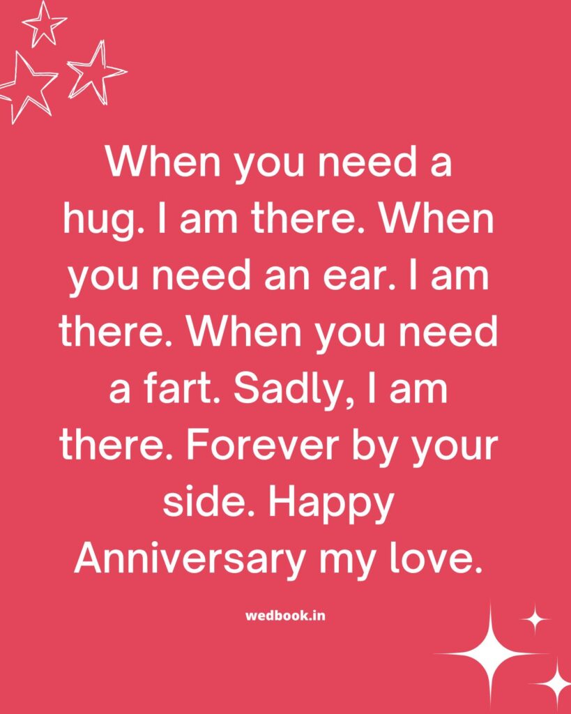 Funny Anniversary Messages For Husband