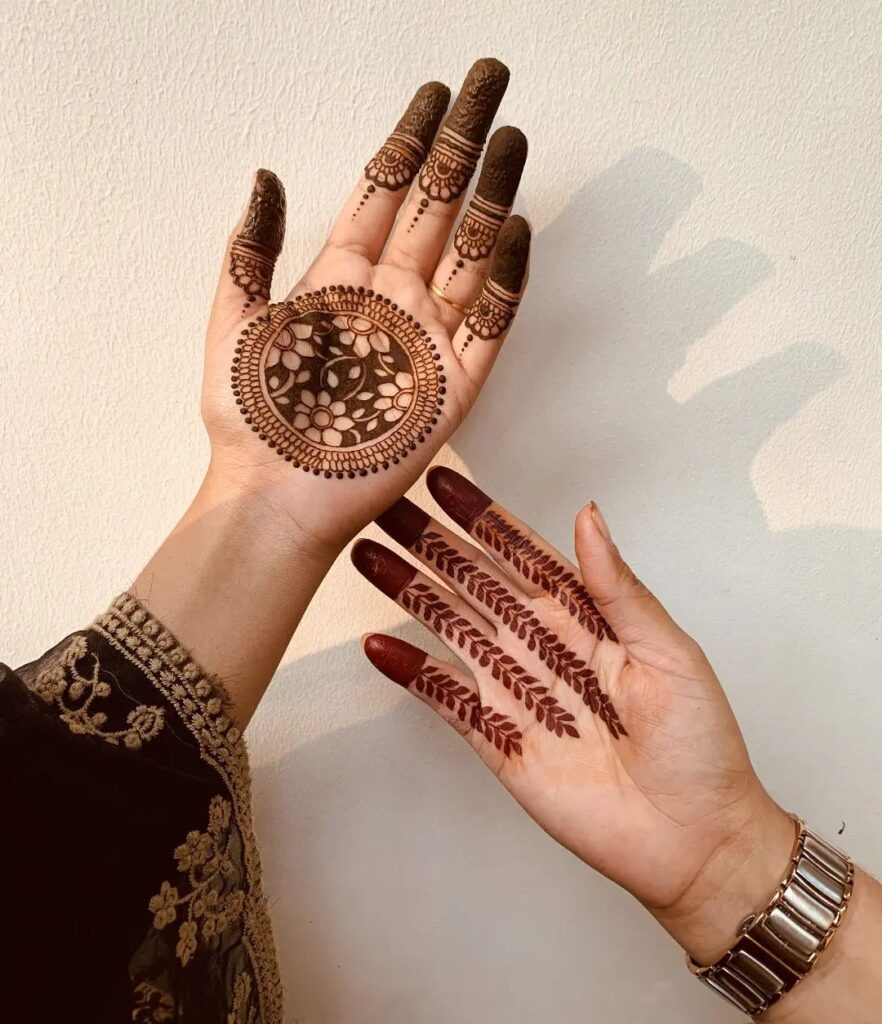 40+ Beautiful and Easy Mehndi Designs For Eid You Must Try - Tikli
