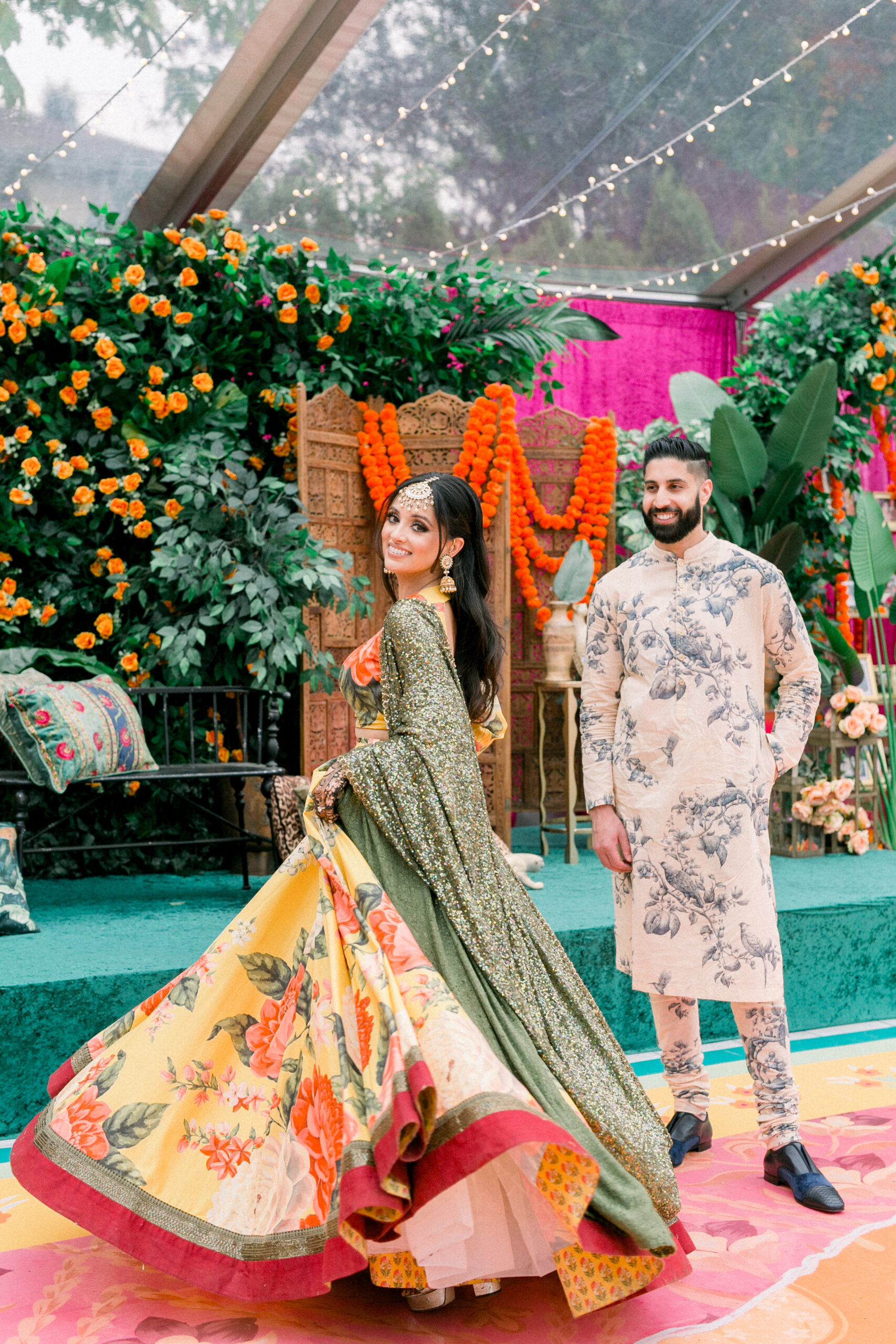 A Regal Wedding In Canada With A Filmy Proposal - Wedbook