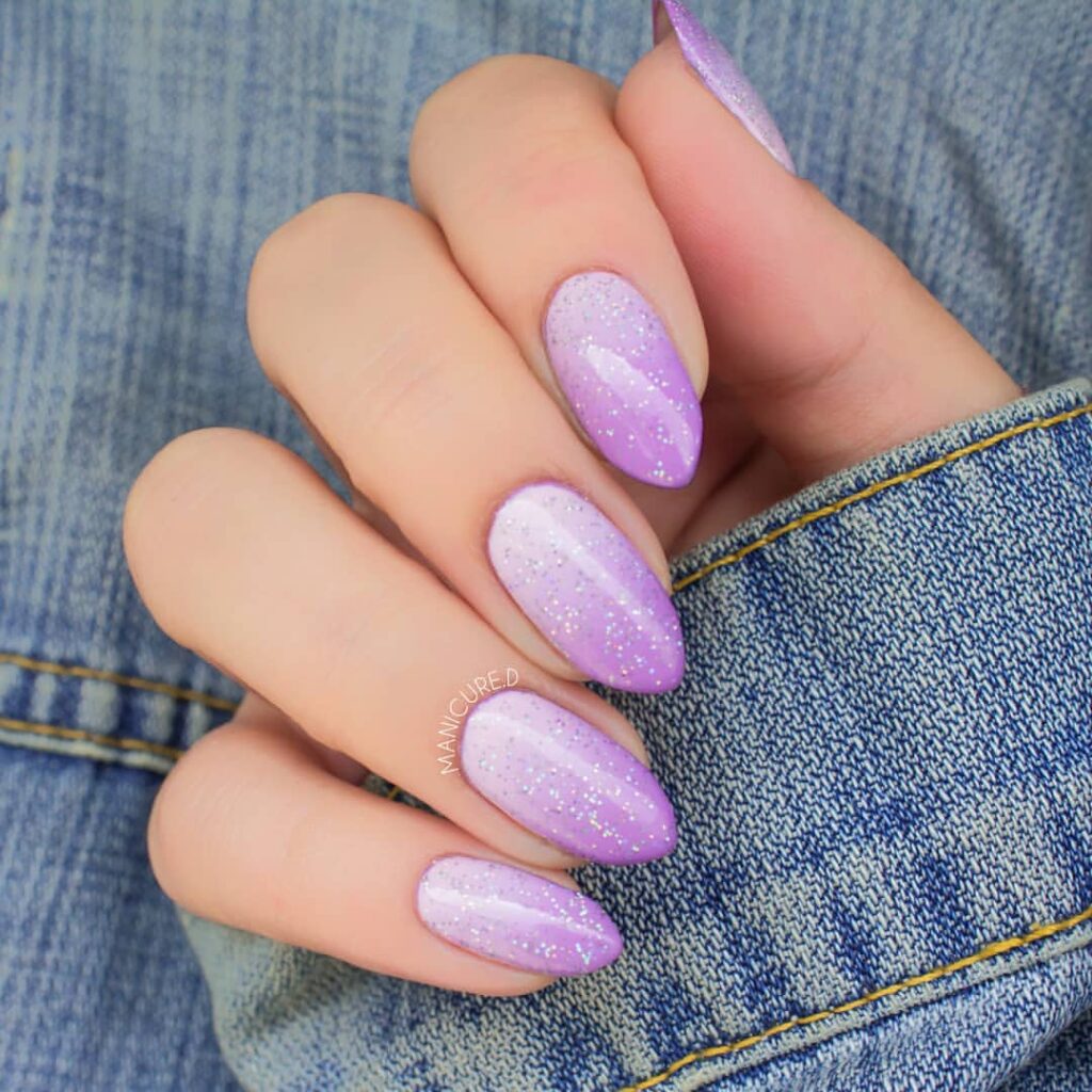 Light Purple Nail Designs