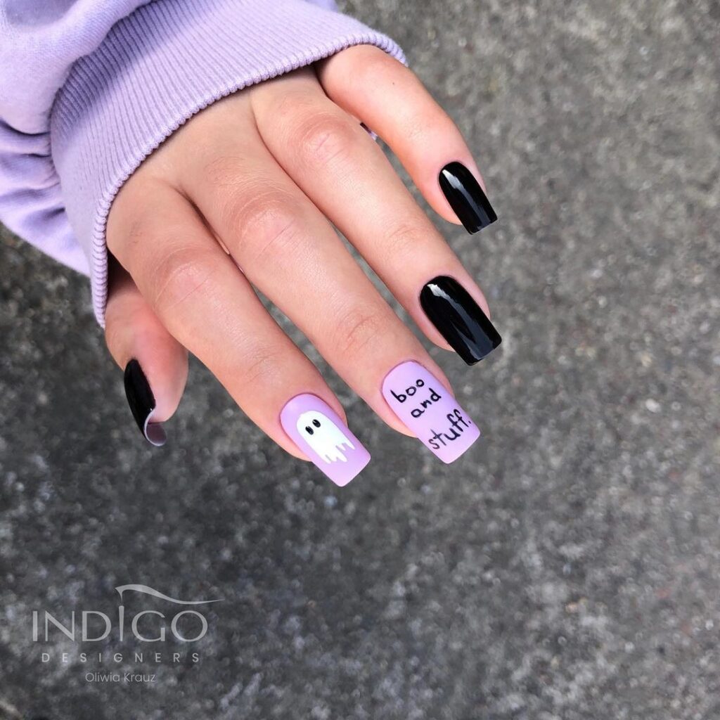 Light Purple Nail Designs