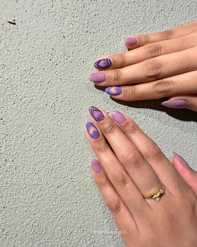 Purple Nail Designs