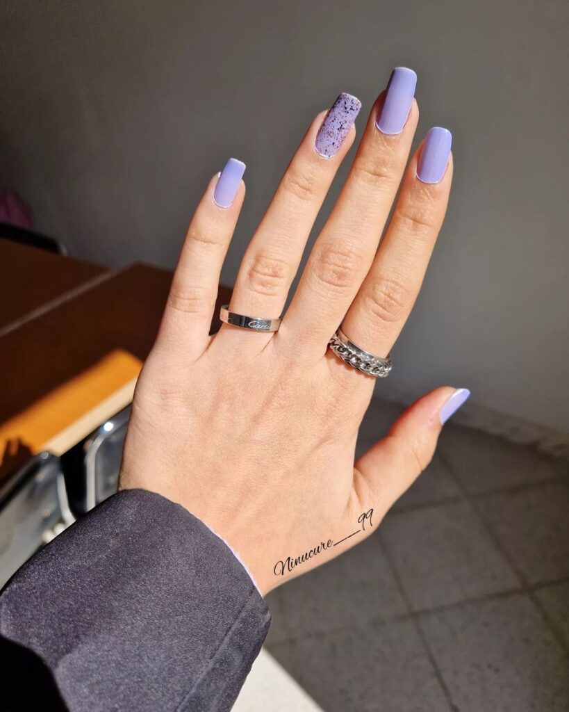 Dark Purple Nail Designs