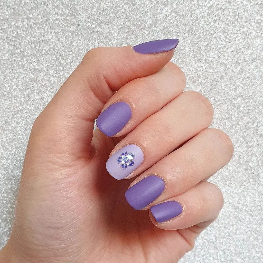 Purple Nails Design