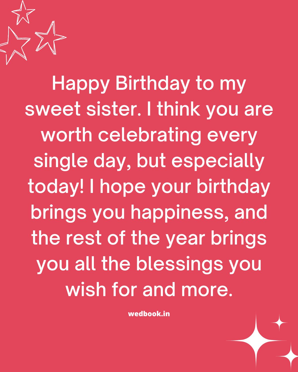 151 Heart Touching Birthday Wishes For Sister || Blessings, Long ...