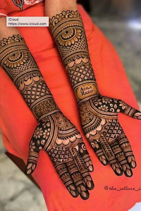 Popular Mehndi Designs For Hands Or Hands Painted With Mehandi Indian  Traditions Stock Photo, Picture and Royalty Free Image. Image 136034828.