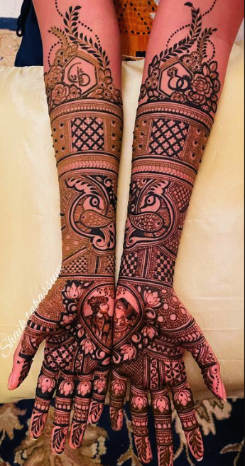 Bridal Mehndi Design For Foot