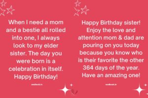 Heart-Touching Birthday Wishes For Sister