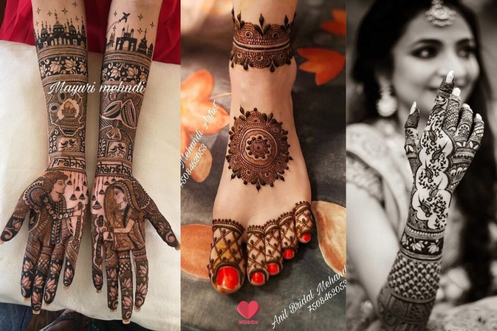 Bridal Mehndi Design : शादियों के सीजन में मेहंदी की यह डिजाइन आती है सबसे  ज्यादा पसंद,आप भी जरूर करिए ट्राई !