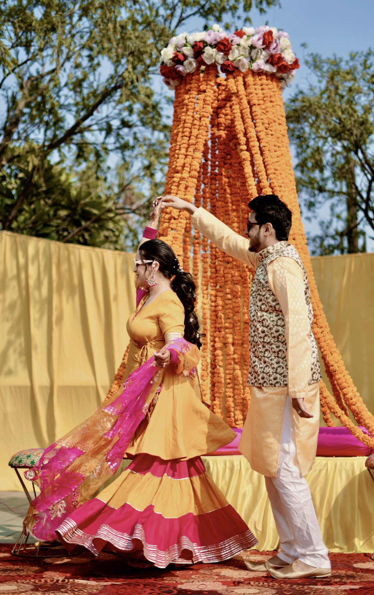 A Romantic Lucknow Wedding Infused With A Modern Touch - Wedbook