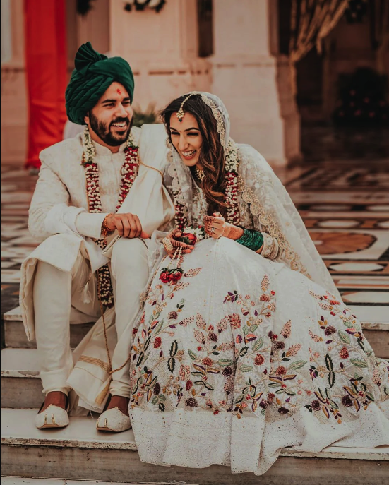 Off White Bride Lehenga