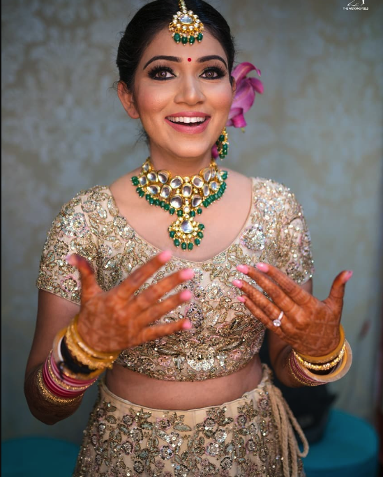 White Bridal Lehenga Choli