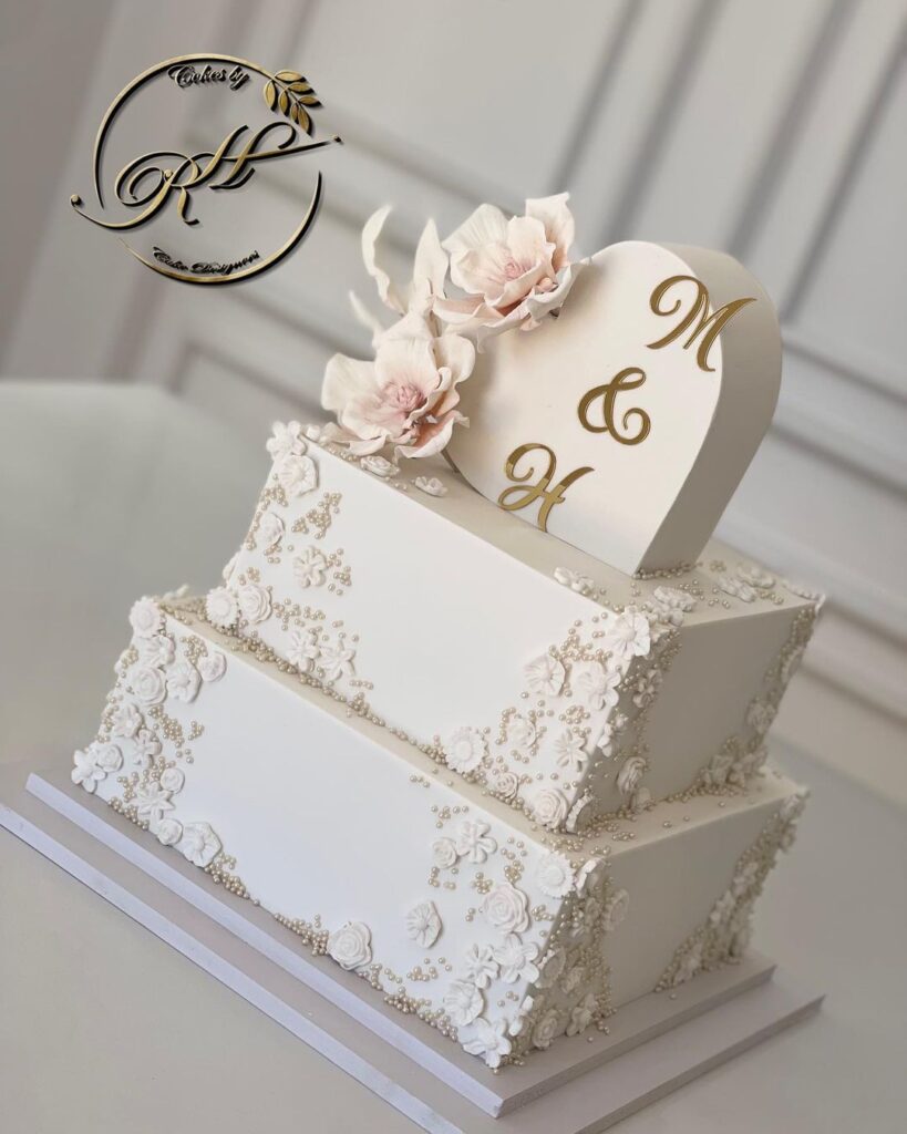 Pearl Wedding Cake