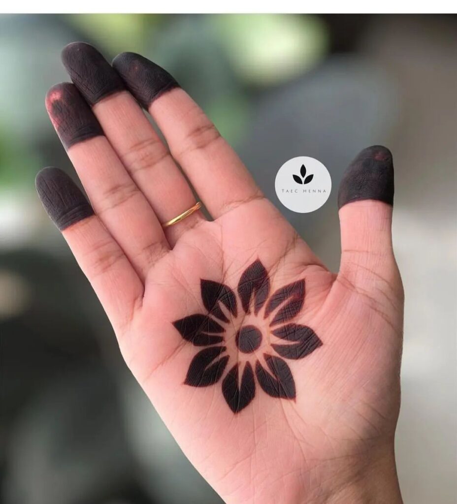 Small Mehndi Designs For Front Hand