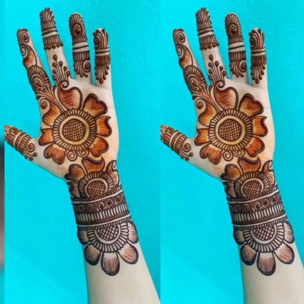 Small Mehndi Designs Easy