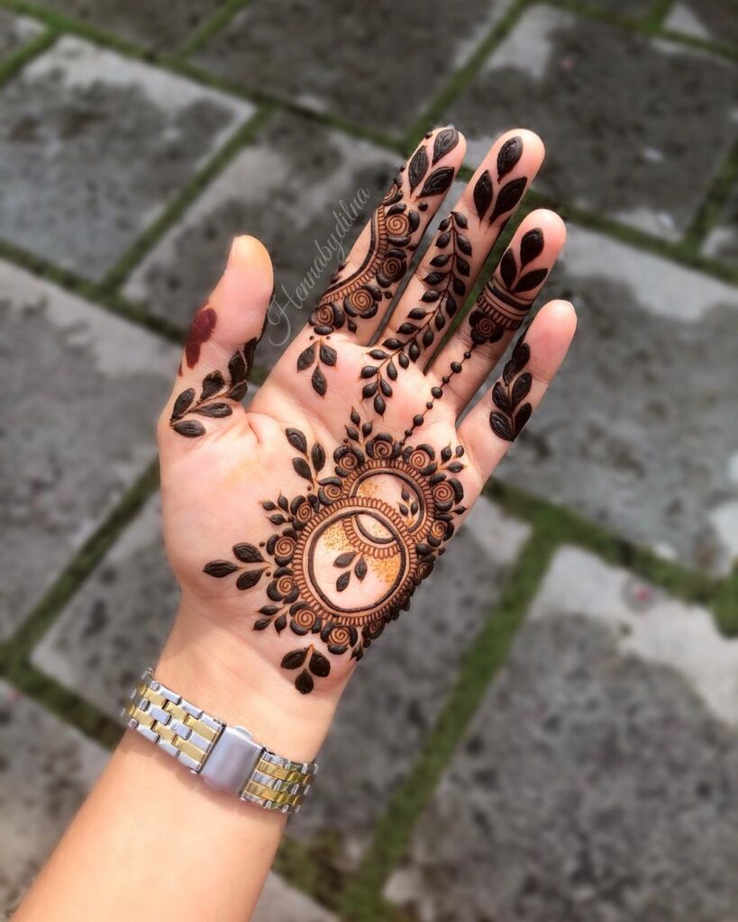 Small Mehndi Designs Easy