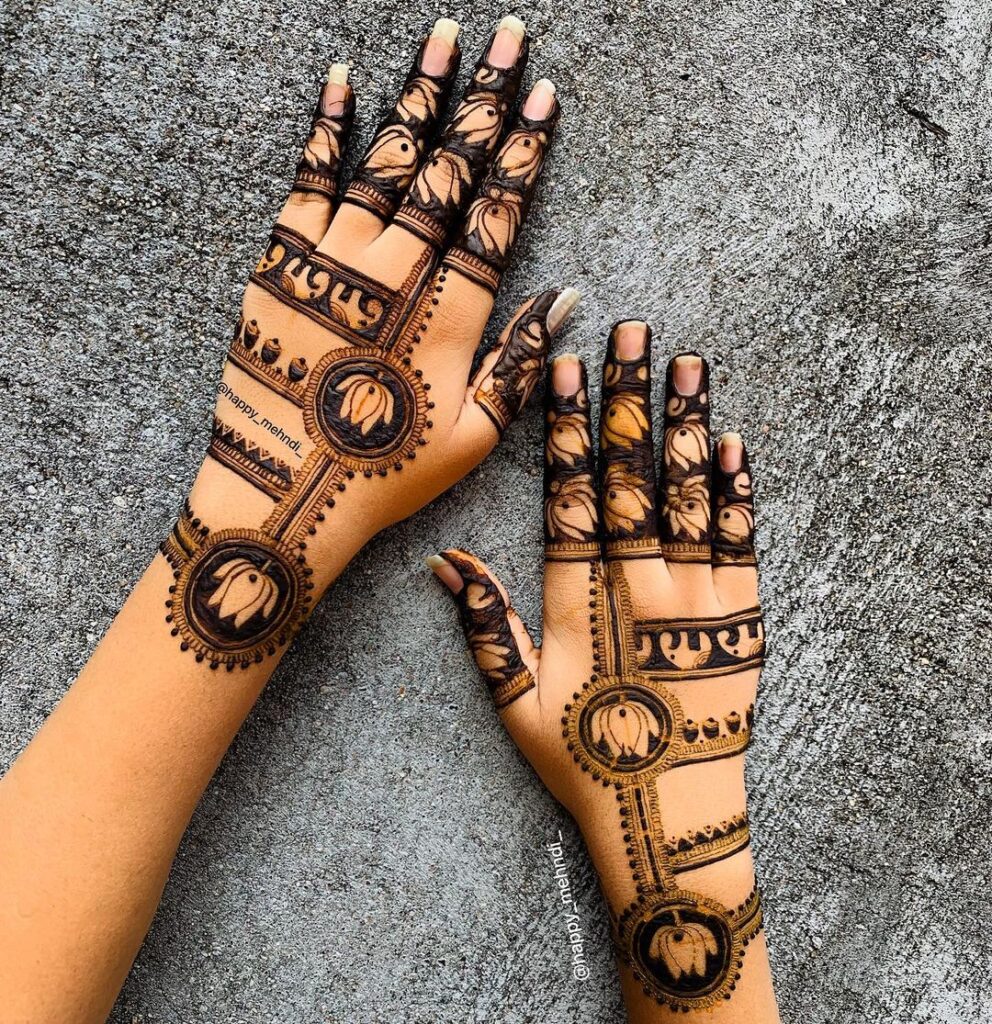 Small Mehndi Designs For Kids