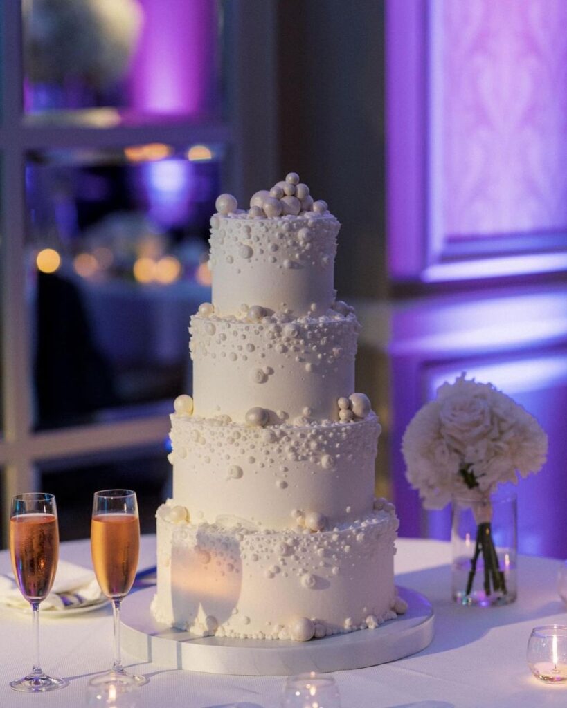 Pearl Wedding Cake