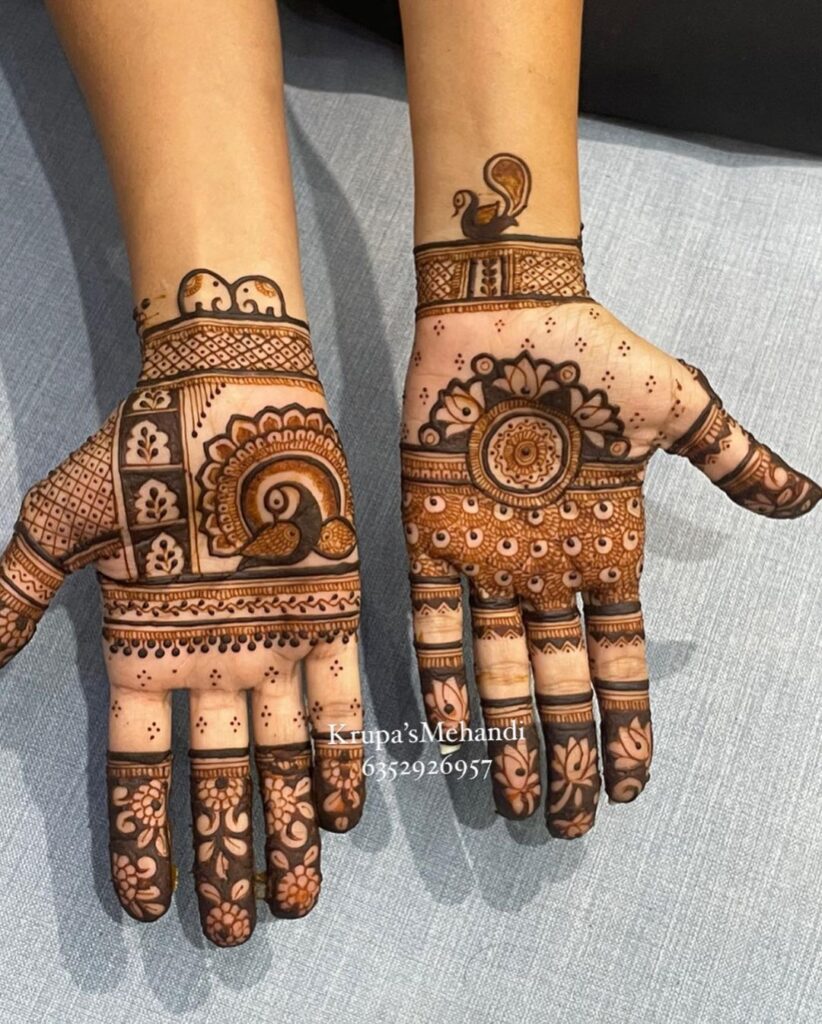 Small Mehndi Designs For Kids