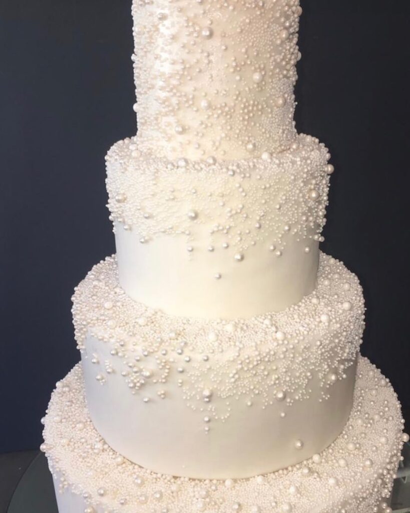 Pearl Ribbon For Wedding Cake