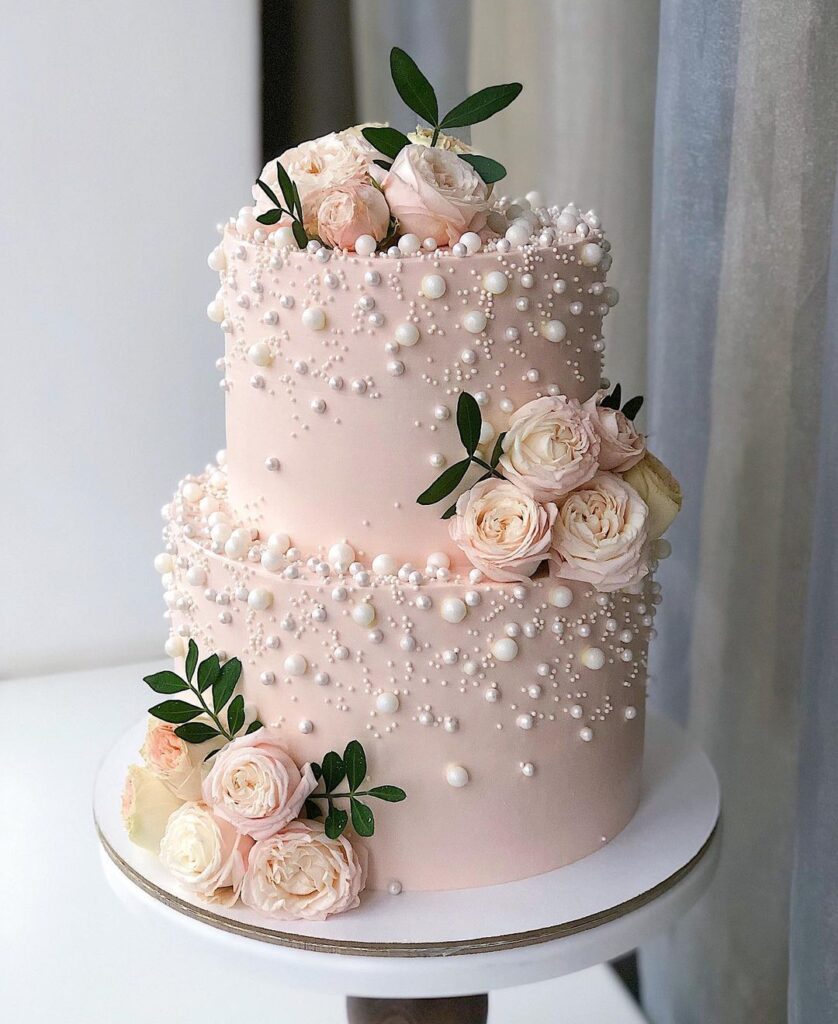 Simple Pearl Cake