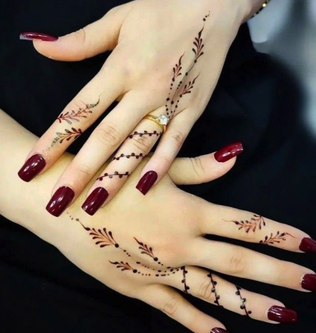 Mehndi Small Design