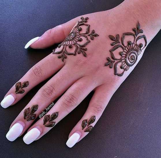 Mehndi Small Design