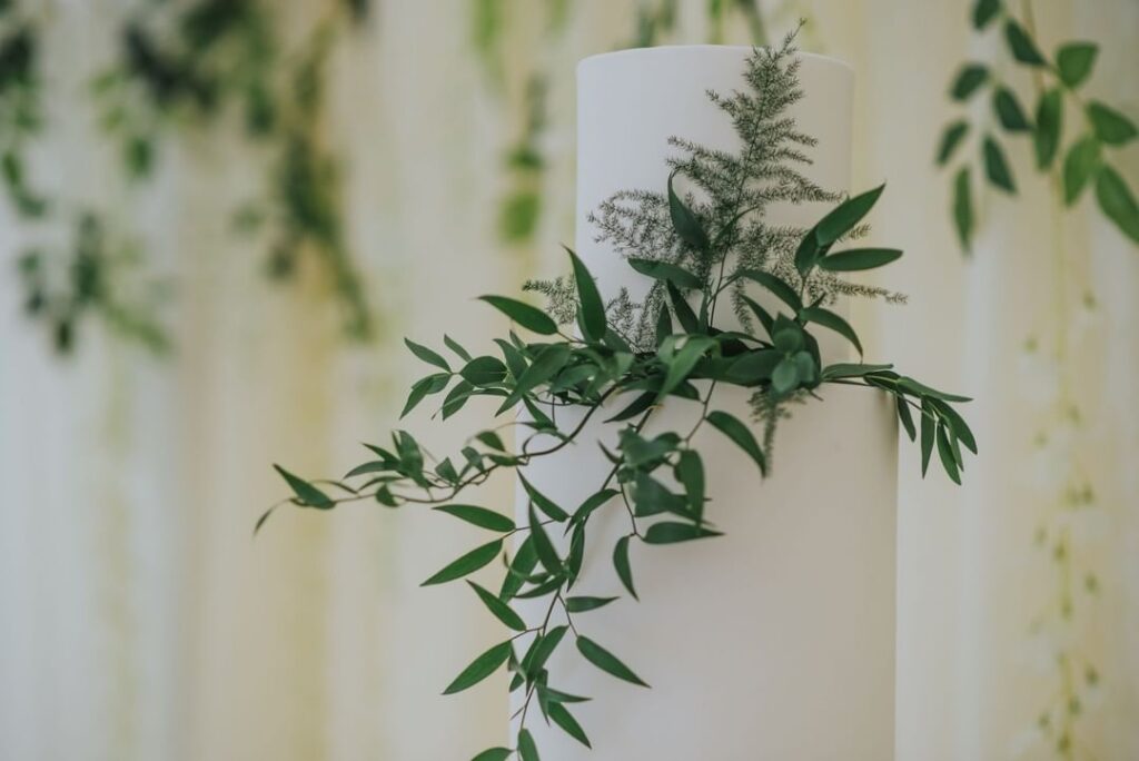 Eucalyptus Wedding Cake