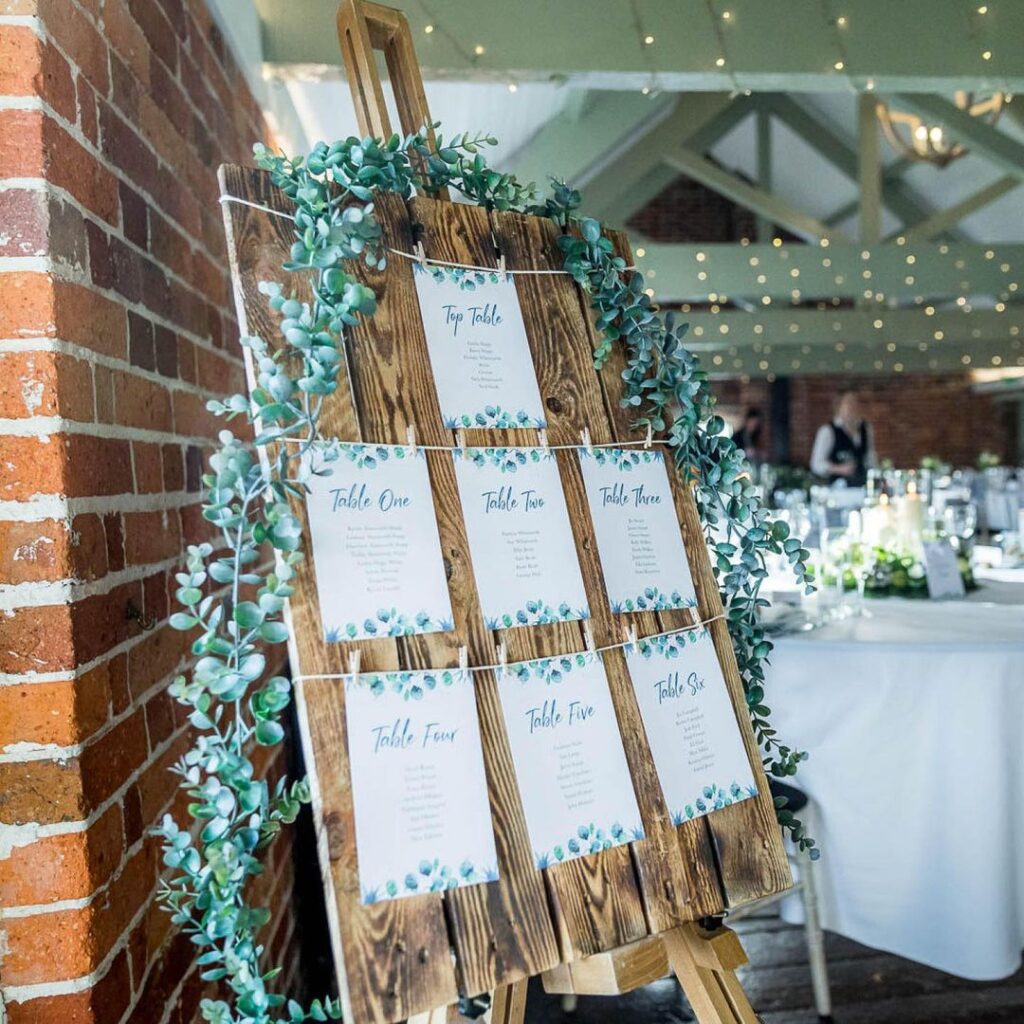 Eucalyptus Wedding Decor