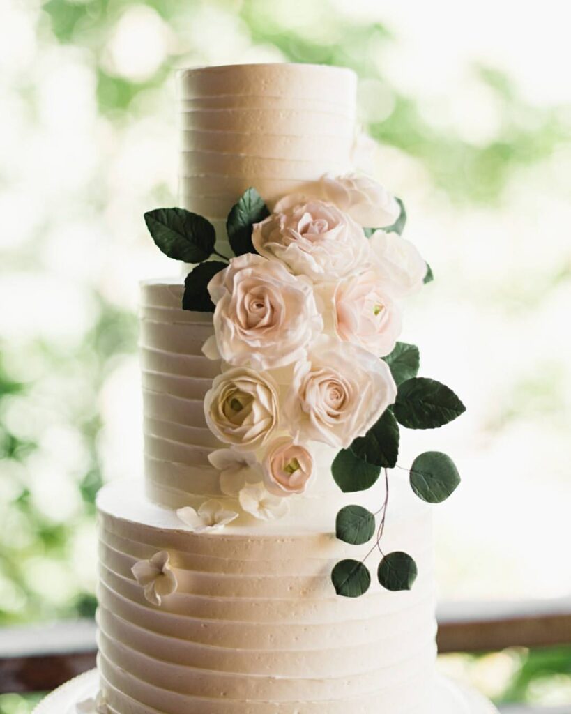 Eucalyptus Wedding Cake Decorations