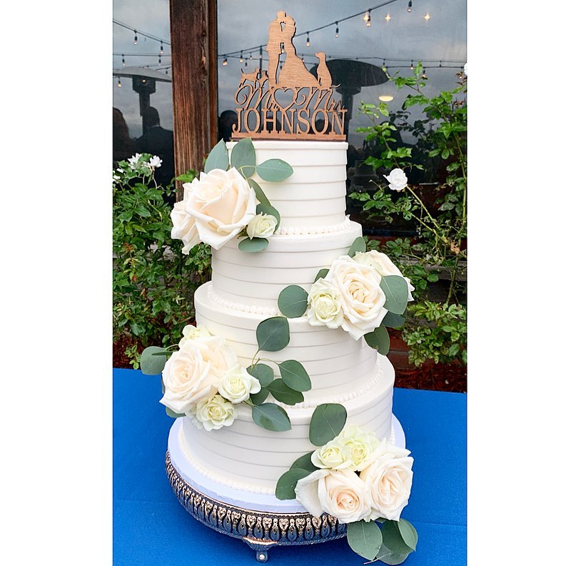 Eucalyptus Wedding Cake