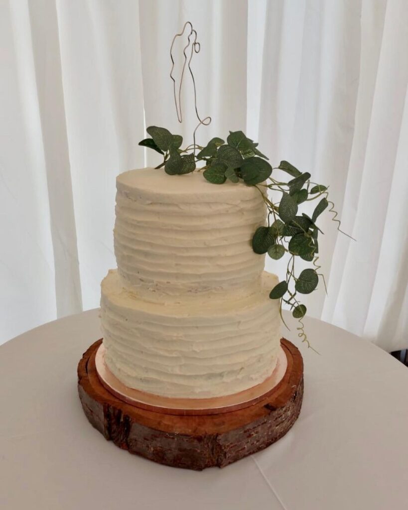 Eucalyptus Wedding Cake