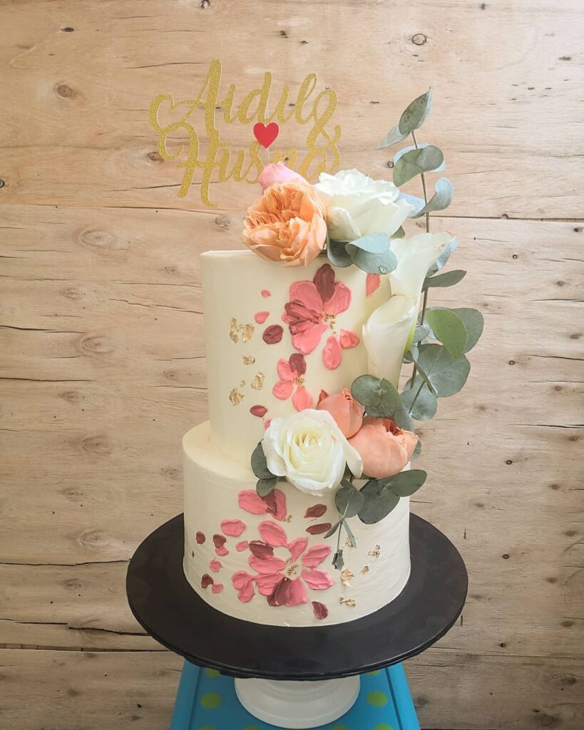 Eucalyptus Wedding Cake