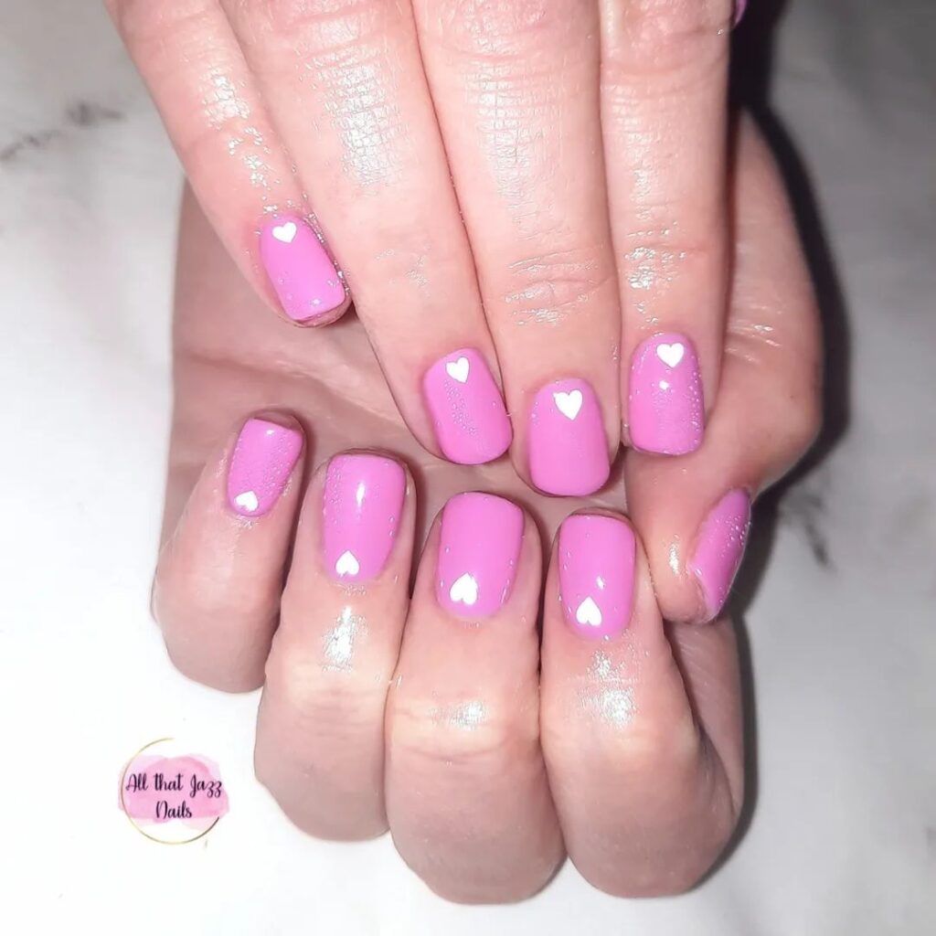 Designs For Pink & White Nails