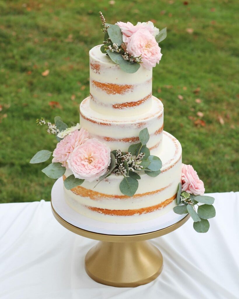 Eucalyptus Wedding Cake Decorations