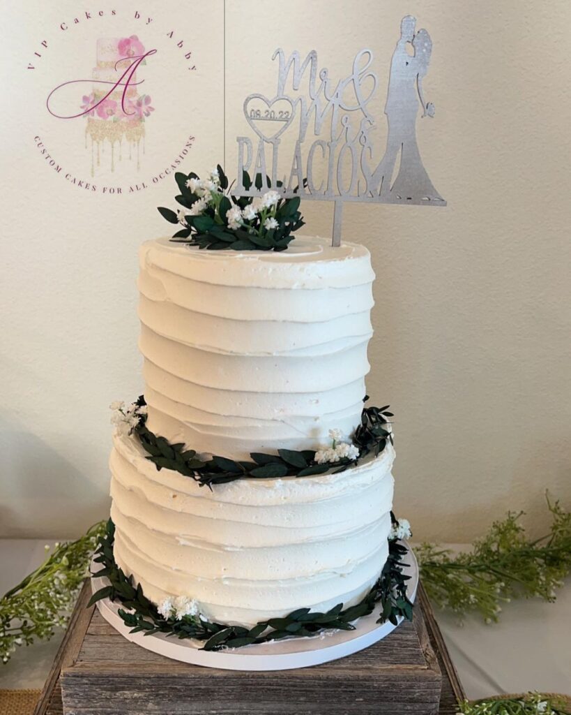 Eucalyptus Wedding Cake Decorations