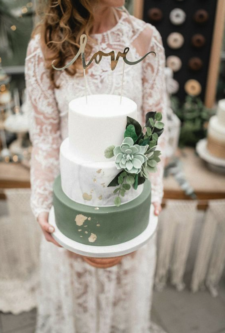 Eucalyptus Cake Decor