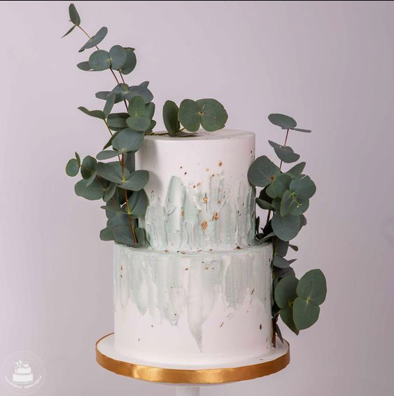 Eucalyptus Cake Decor