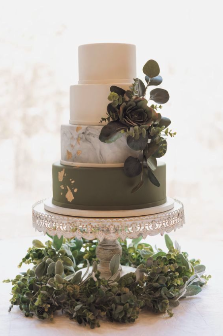 Eucalyptus Cake Decor