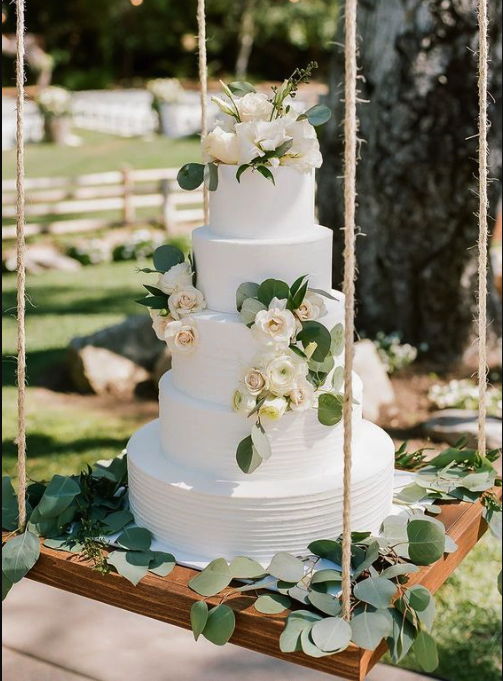 Eucalyptus Cake Decor