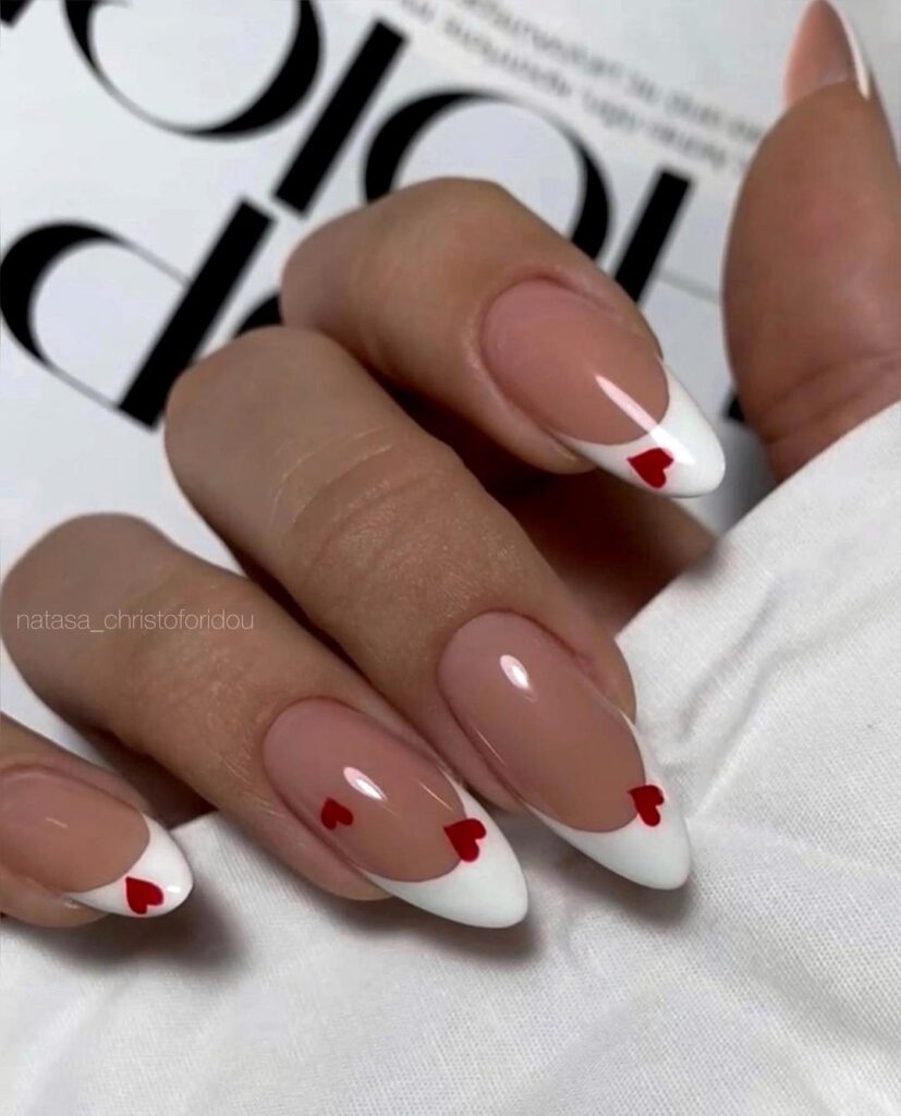 Dip Nail Designs For Valentine's Day