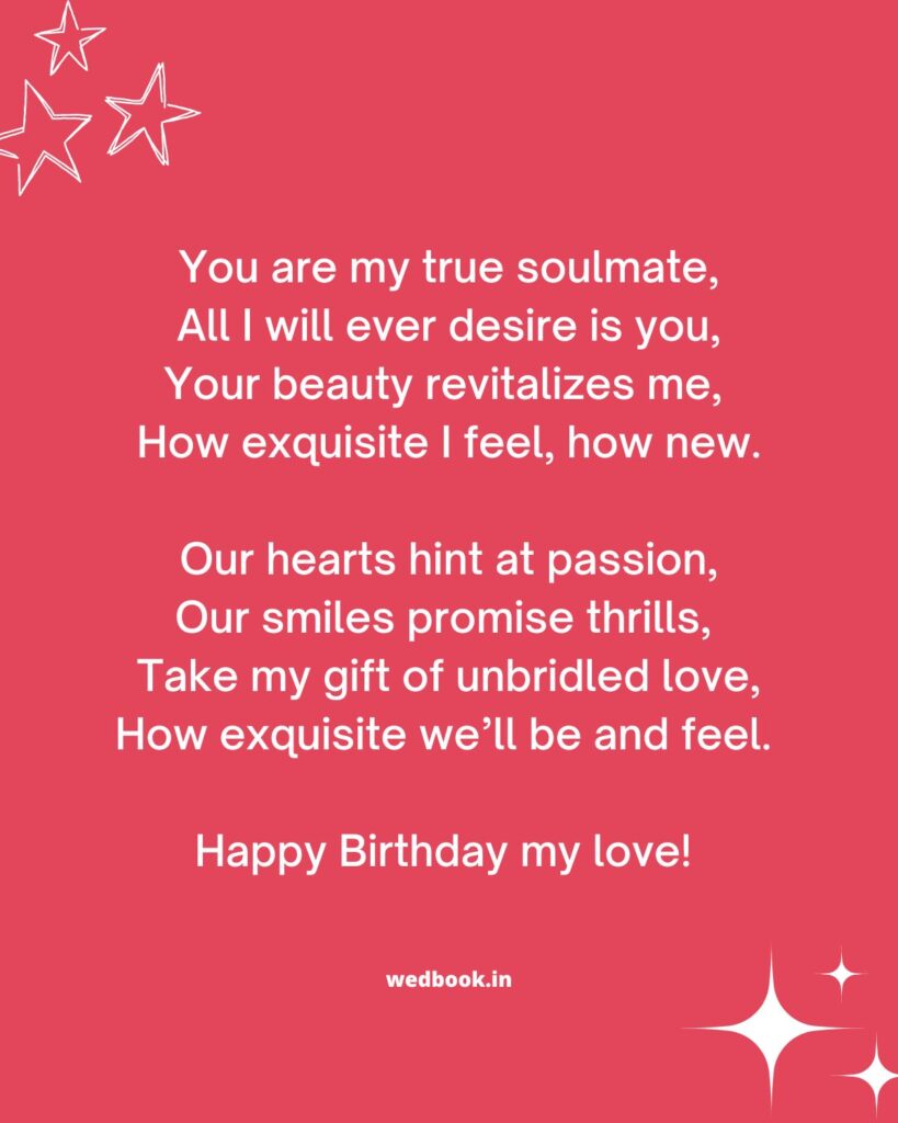 Birthday Poems For Husband