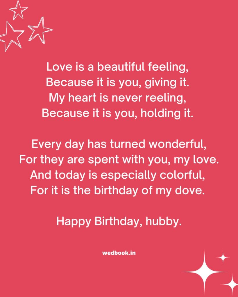 Funny Birthday Poems For Husband